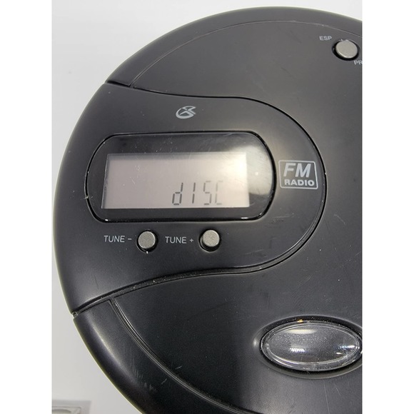GPX Personal CD Player W/ FM Radio PC332B RS Comes W/ Ear Plugs - Picture 4 of 10